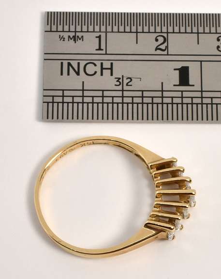 Precious Marquise Diamond Pyramid Ring