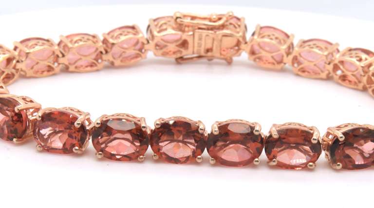 Sterling Silver Gemstone Bracelet