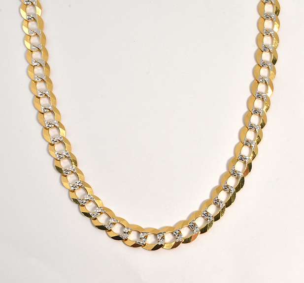 Hefty Curb Link Necklace