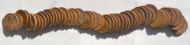 1933 Circulated Lincoln Roll
