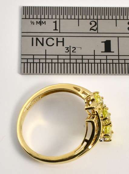 Nicely Proportioned Citrine Ring