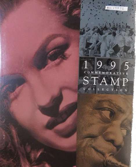 Stamps: 1995 Mint Book w/ Commem stamps,