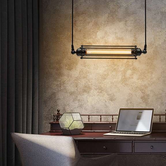 Industrial Retro Vintage Flute Pendant Lamp