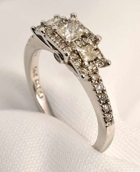 Popular Past, Present, Future Diamond Ring