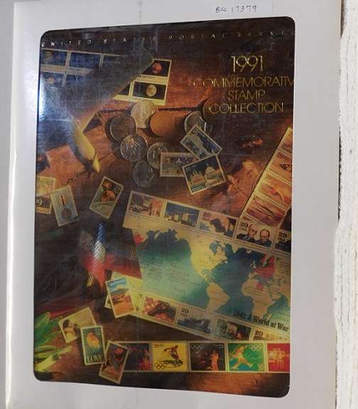 Stamps: 1991 Comm Mint Set $16.79