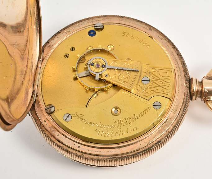 Charming Waltham Gold Filled Pocket Watch