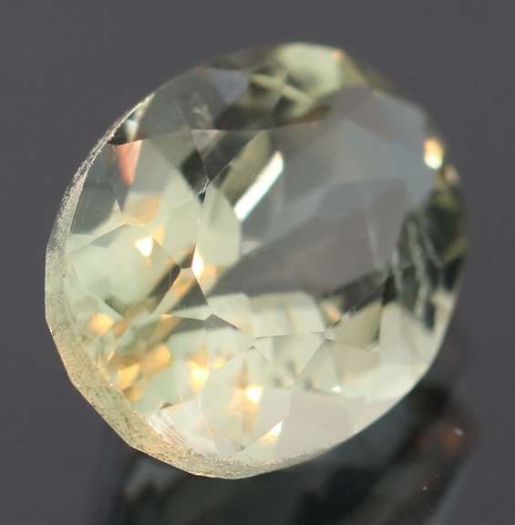 Glittering 5.15ct natural platinum green Amethyst