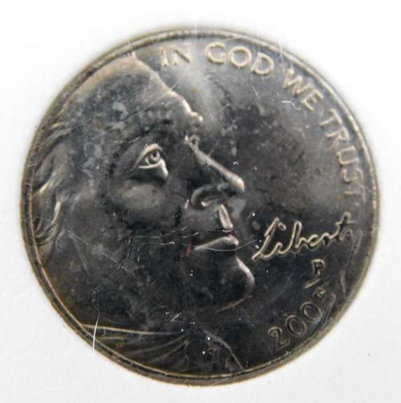 2005 Jefferson Ocean View Commemorative 5 Cent Coin