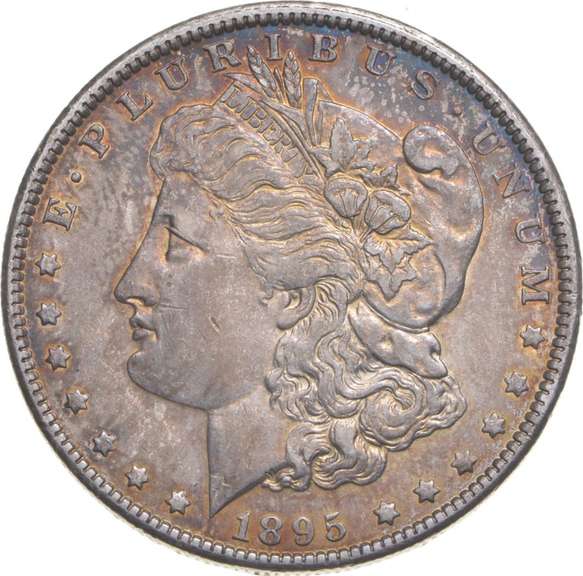 1895-O Morgan Silver Dollar