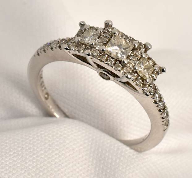 Popular Past, Present, Future Diamond Ring