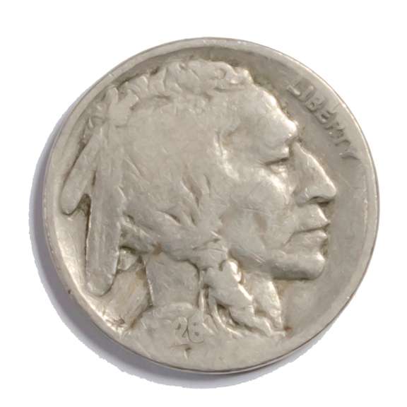 1926 S Key Buffalo Nickel