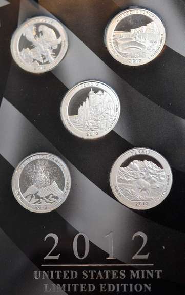 2012 United States Mint Limited Edition Silver Proof Set