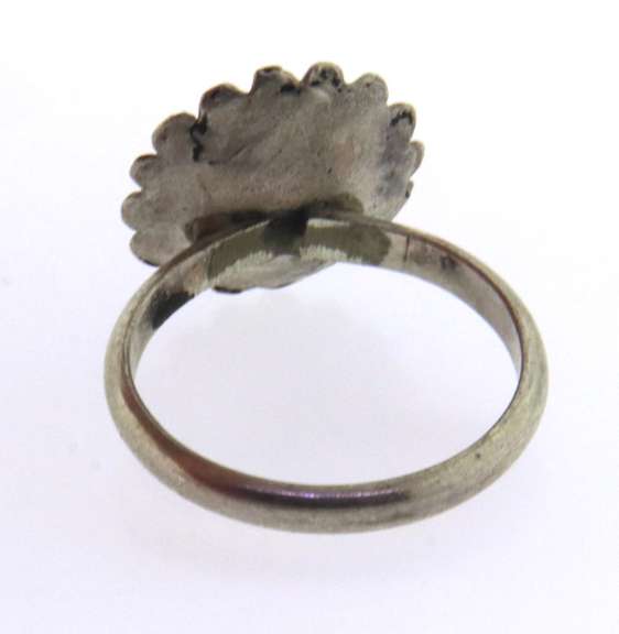 Sterling Silver Flower Ring