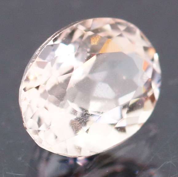 1.19ct UNHEATED whisper pink Morganite