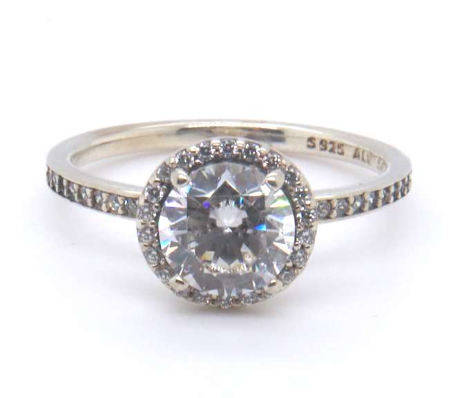 Pandora Elegance CZ Ring in Sterling Silver