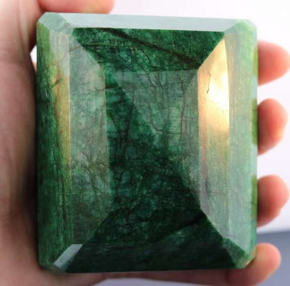 Massive 4,195ct rich green Brazilian Emerald