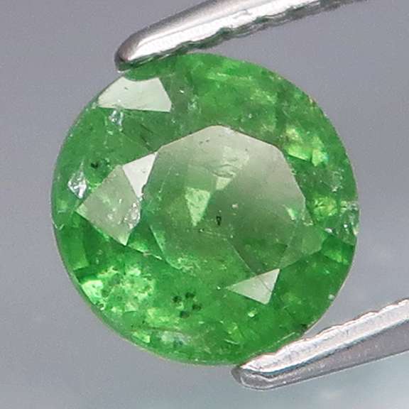 Top forest green! 1.74ct Tsavorite Garnet solitaire