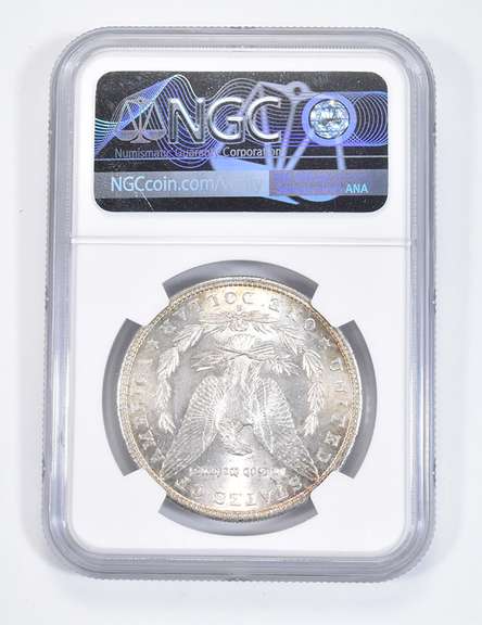 MS63 1885-S Morgan Silver Dollar - Graded NGC