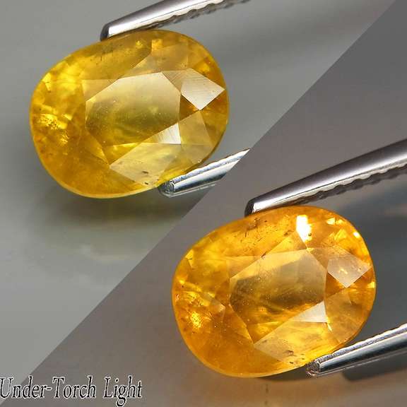 Eye catching 2.46ct untreated rich golden Sphene