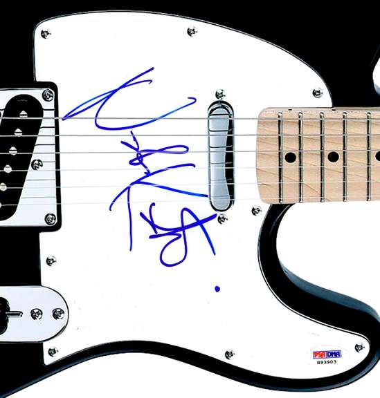 Nash Kato Signed Urge Overkill Autographed Guitar