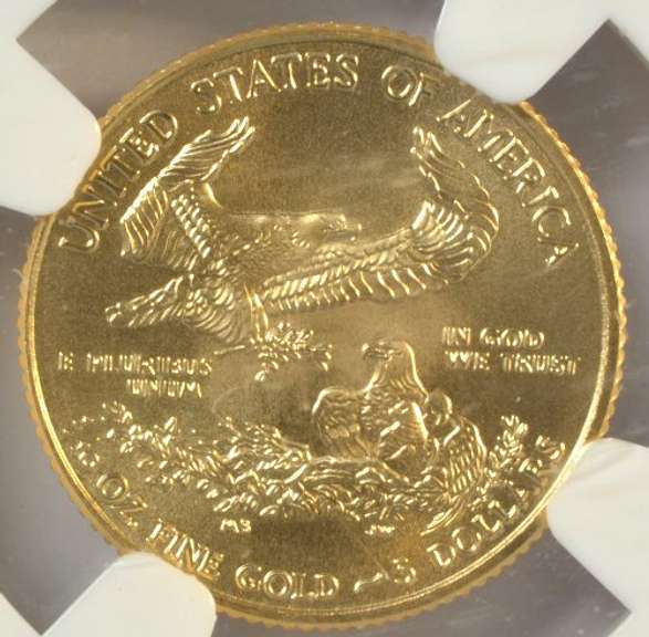 Flawless NGC MS70 EARLY RELEASES 2009 $5 American Gold Eagle