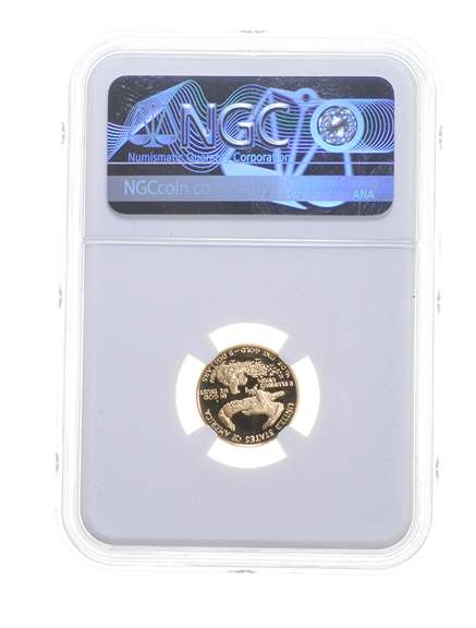 PF70 UCAM 1988-P $5 1/10 Oz. Gold American Eagle - Graded NGC