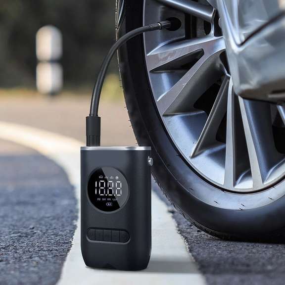 4000mAh 150PSI OLED Display Wireless Air Pump