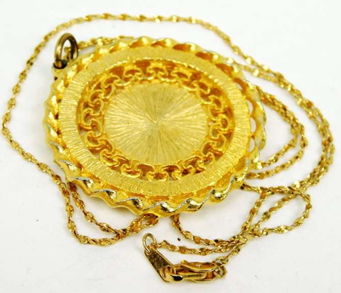 1898 Indian Head Penny Pendant & Chain
