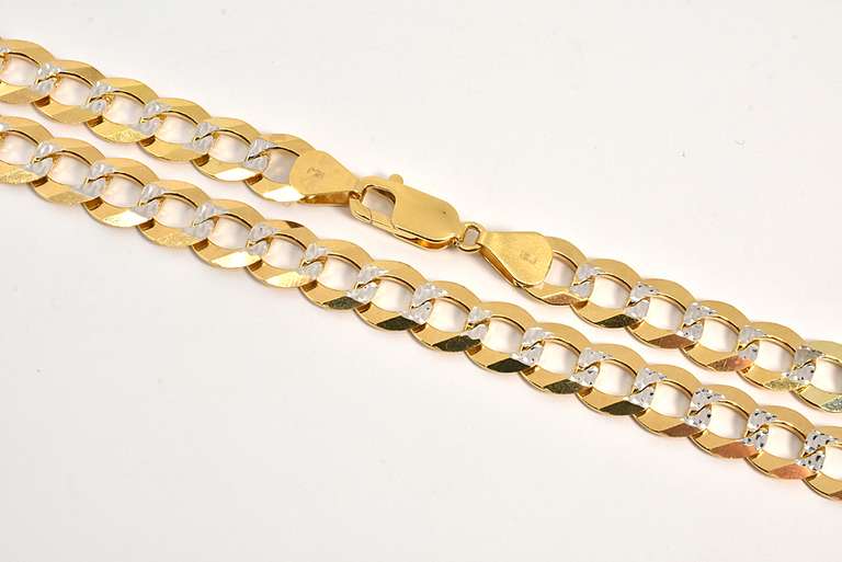 Hefty Curb Link Necklace