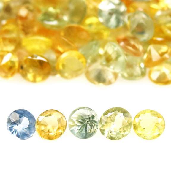 Glittering and bright 6.15ct fancy color Sapphire set