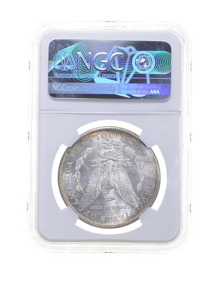 MS64 1881-S Morgan Silver Dollar - Graded NGC