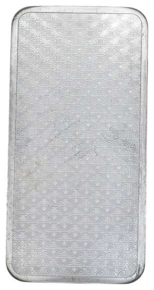 Samurai Warrior 10 Troy Oz. .999 Fine Silver Bar