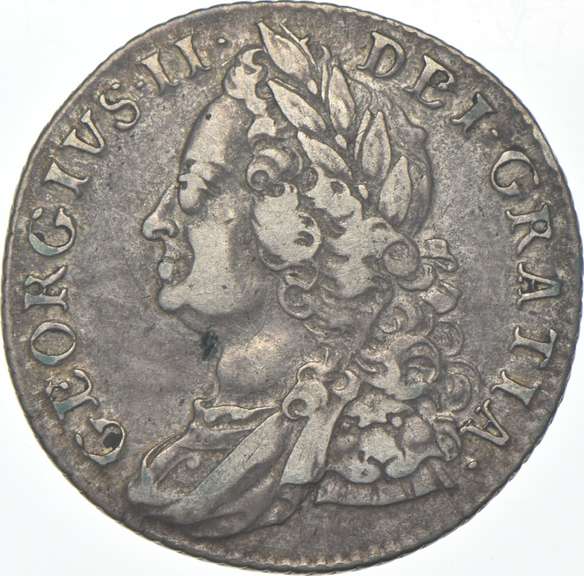 1758 United Kingdom 1 Shilling