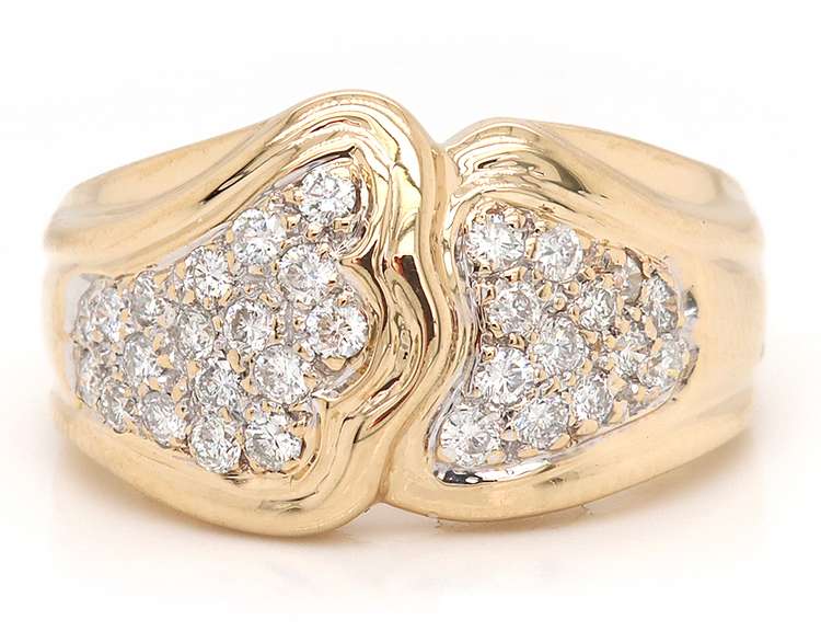 Wonderful 18kt Diamond Ring