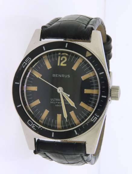 Benrus Ultra Deep 666 Automatic Vintage Watch