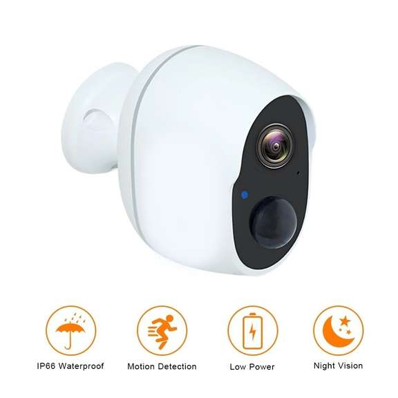 1080P Wireless Battery Powered IP CCTV Camera