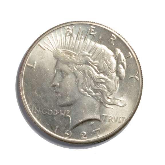 1927 BU Peace Dollar
