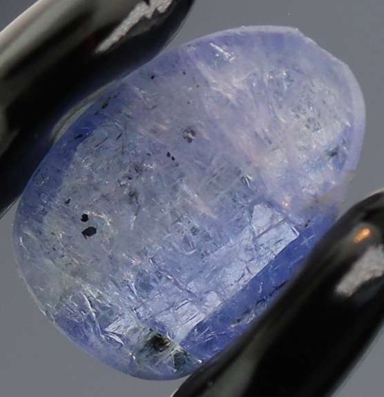 Flat Rose Cut! 3.83ct violet blue Tanzanite