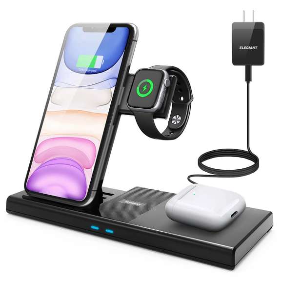 Folding Wireless Charging Station Wireless
