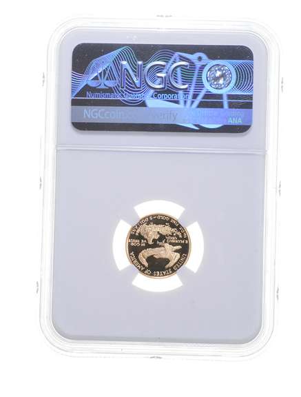 PF70 UCAM 1995-W $5 1/10 Oz. Gold American Eagle - Graded NGC