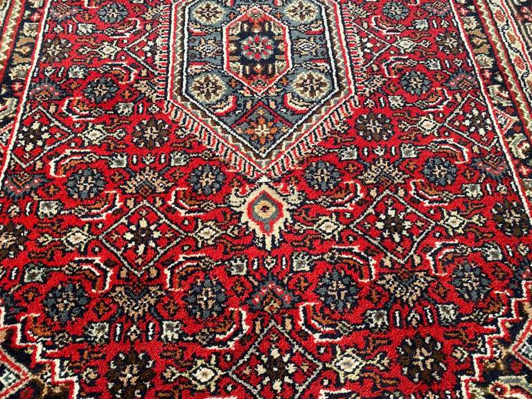CLASSIC PERSIAN BIDJAR DESIGN RUG 4.1x6.4