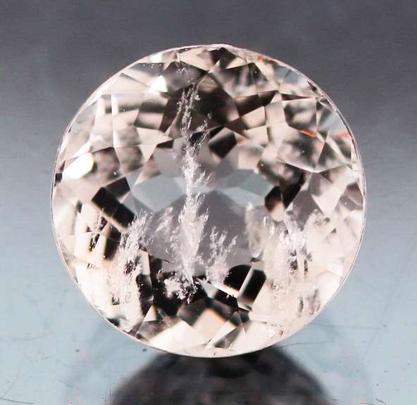 Stunning 1.53ct UNHEATED whisper pink Morganite solitaire