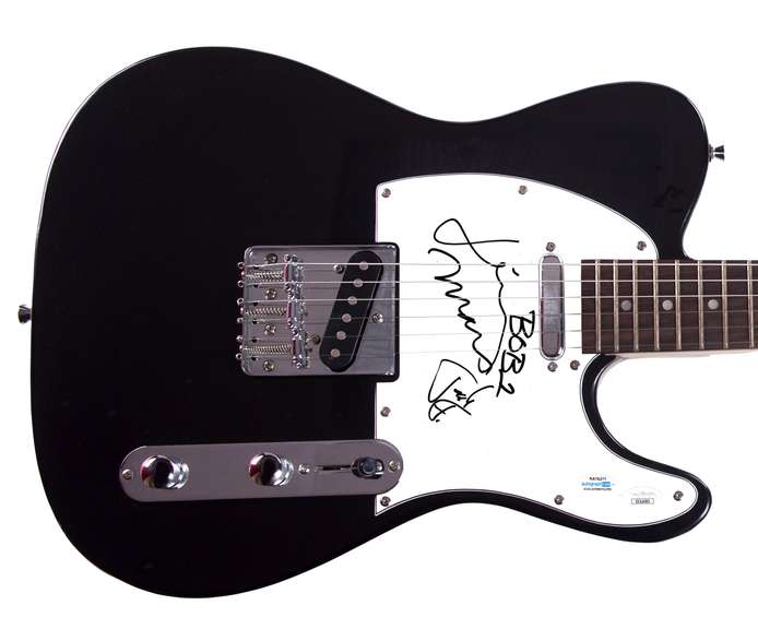 Devo Autographed Signed Guitar ACOA