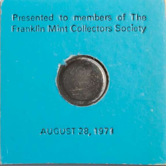 Apollo 14 10000 Grain Silver Medal