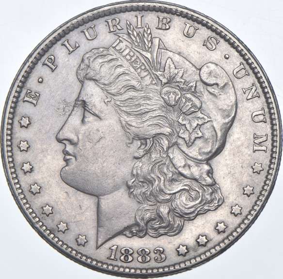 1883-CC Morgan Silver Dollar