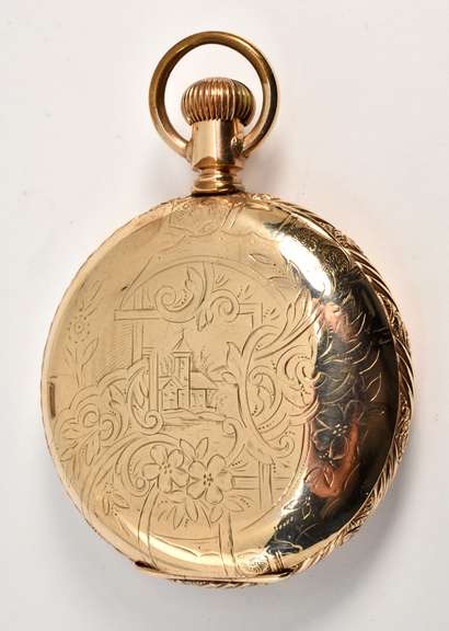 Beautiful Elgin Gold Filled Pocket Watch