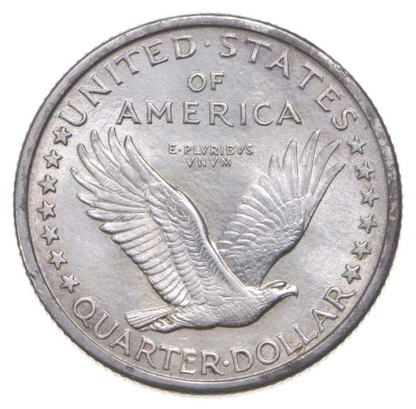 1917-D Standing Liberty Quarter - Type 1