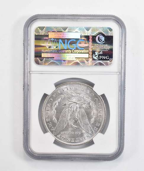 MS65 1886 Morgan Silver Dollar Olathe Dollar Hoard Treasury Bags - NGC