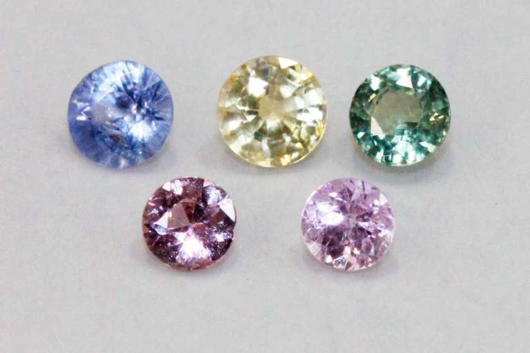 Sri Lankan Natural Pastel Sapphires