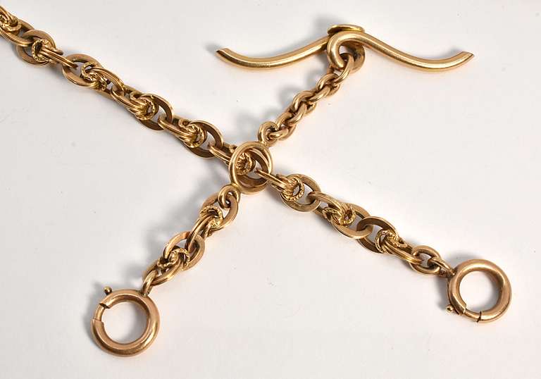 Beautiful Estate 14k Pocketwatch Chain